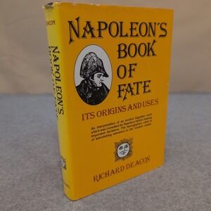 Napoleon's Book of Fate Richard Deacon 1977 First American Edition Hardcover